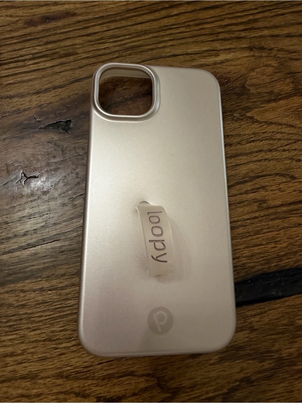 Loopy Case Pearl White Phone Case with Built-In Loop
